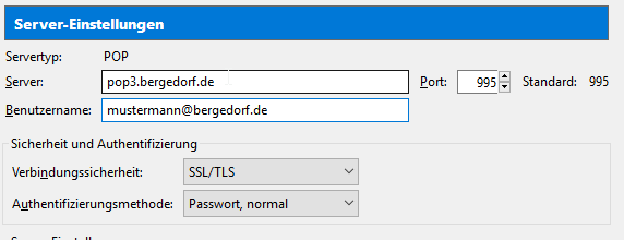 File Menü auswählen