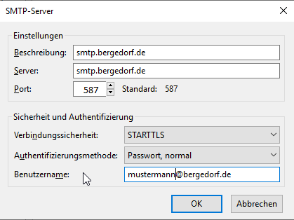 File Menü auswählen